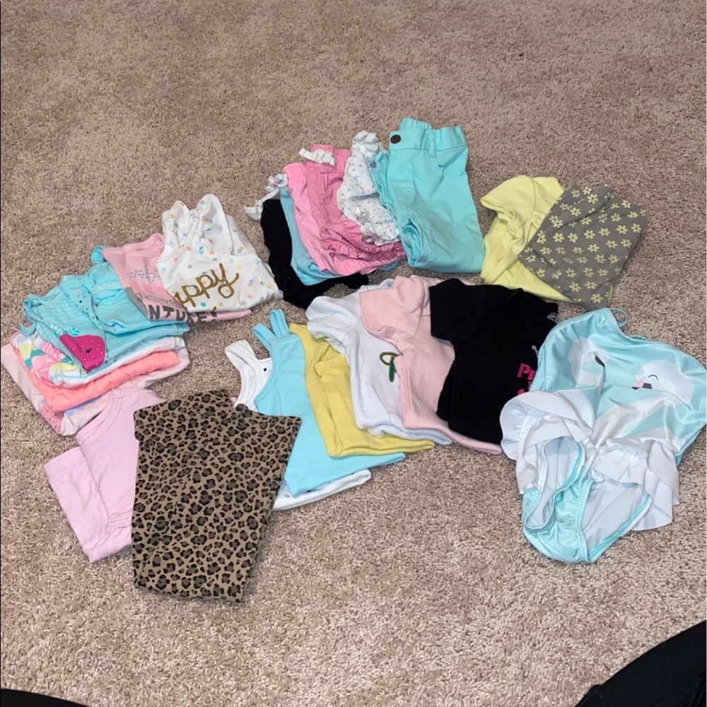 24 month girl clothes lot